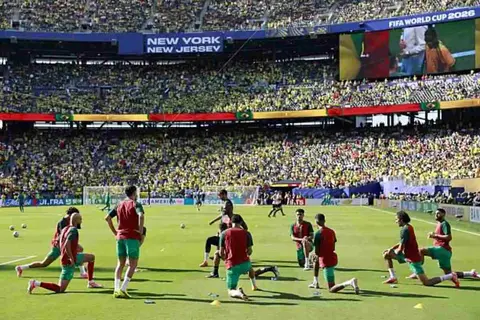 دقيقة بدقيقة.. البرازيل تواجه المغرب في كأس العالم